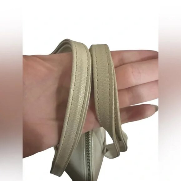 MCM Vintage Leather Top Handle Bag | Off White | Includes Dust Bag EUC - Picture 7 of 8